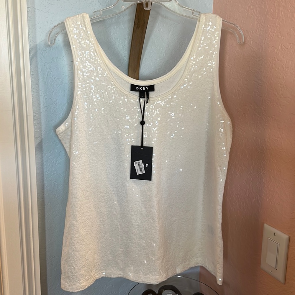 DKNY sparkle tank top!